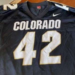 Colorado University Football Jersey